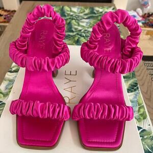 Kia Heel in Hot Pink RAYE size 6